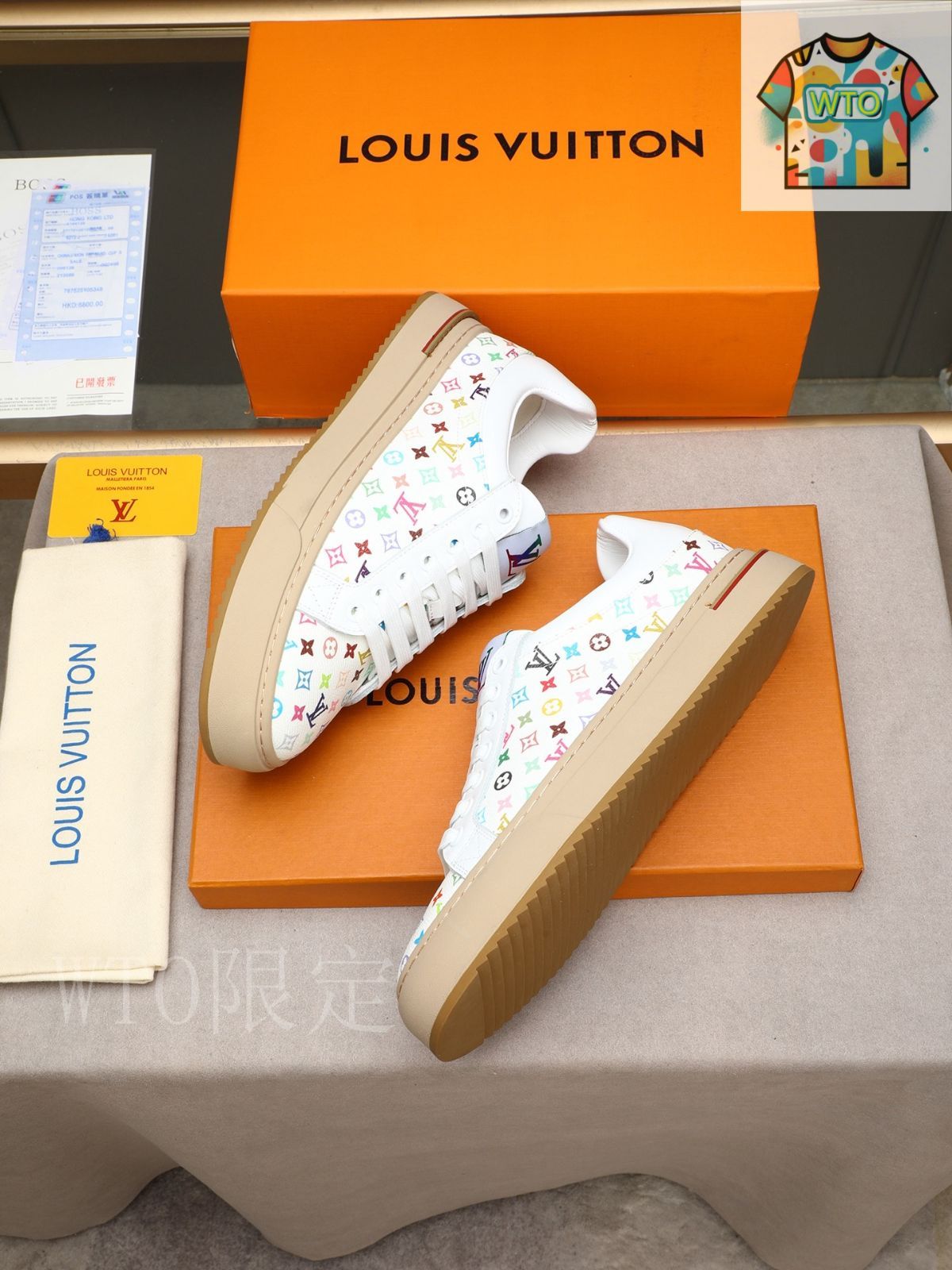 【カジュアルシックなスタイル♪】ルイヴィトン★カーシュー LOUIS VUITTON ルイ・ヴィトン メンズ カジュアル シューズ04-3