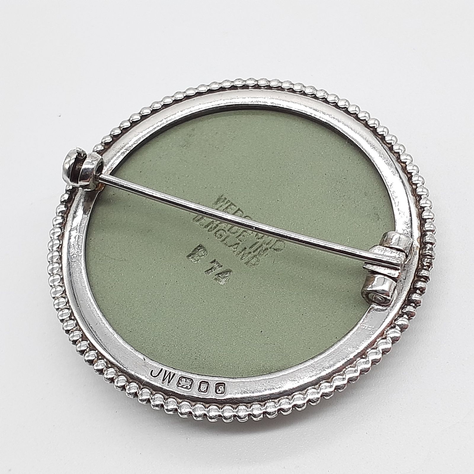 WEDGWOOD ウェッジウッド ブローチ 1973-1974 ヴィンテージ SILVER 925 