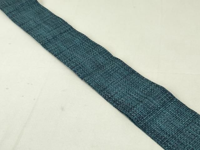 平和屋着物○本場筑前博多織 男性 角帯 霞文 正絹 逸品 DAAT7717ob