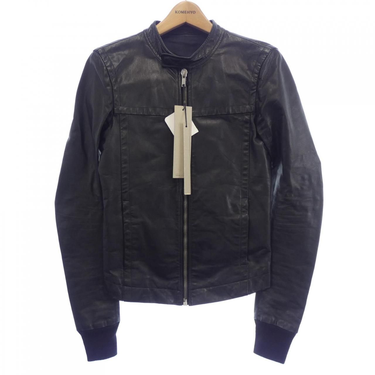 リックオウエンス Rick owens レザージャケット - メルカリ