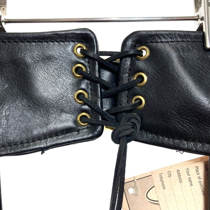 ☆VANSON バンソン レザーチャップス パンツ ブラック Size 24 - メルカリ