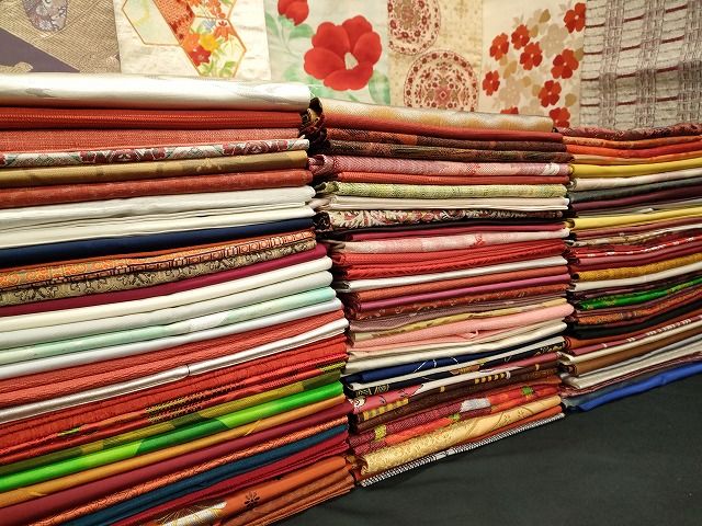 渡文謹製　鳥や鹿の楽しい名古屋帯 渡文謹製 鳥や鹿の楽しい名古屋帯