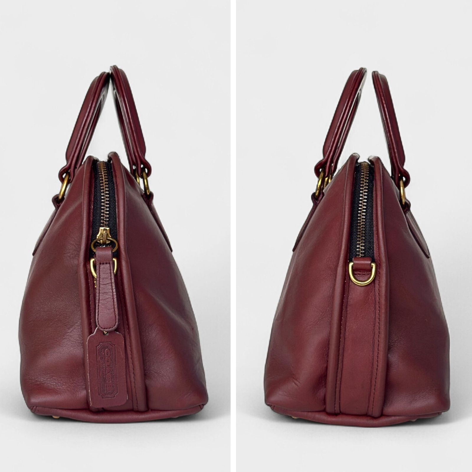 オールドコーチ　ポストマンバック　レザーバック　ショルダー　ヴンテージバック 希少】COACH オールドコーチ ミニボストン 2way ショルダー