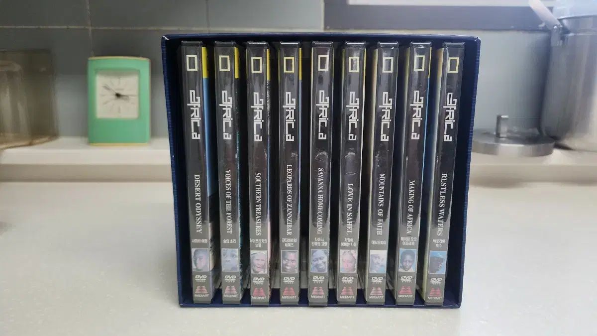 ナショナルジオグラフィック アフロ DVD 9disc ボックス ビニール