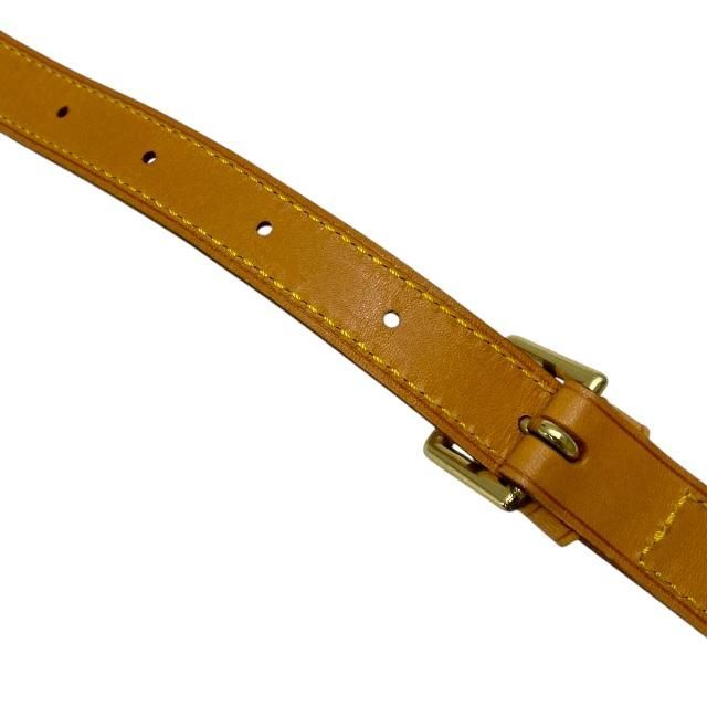 LOUIS VUITTON レザー ストラップ ベージュ LOUIS VUITTON 1点限定 ルイヴィトン ショルダーストラップ