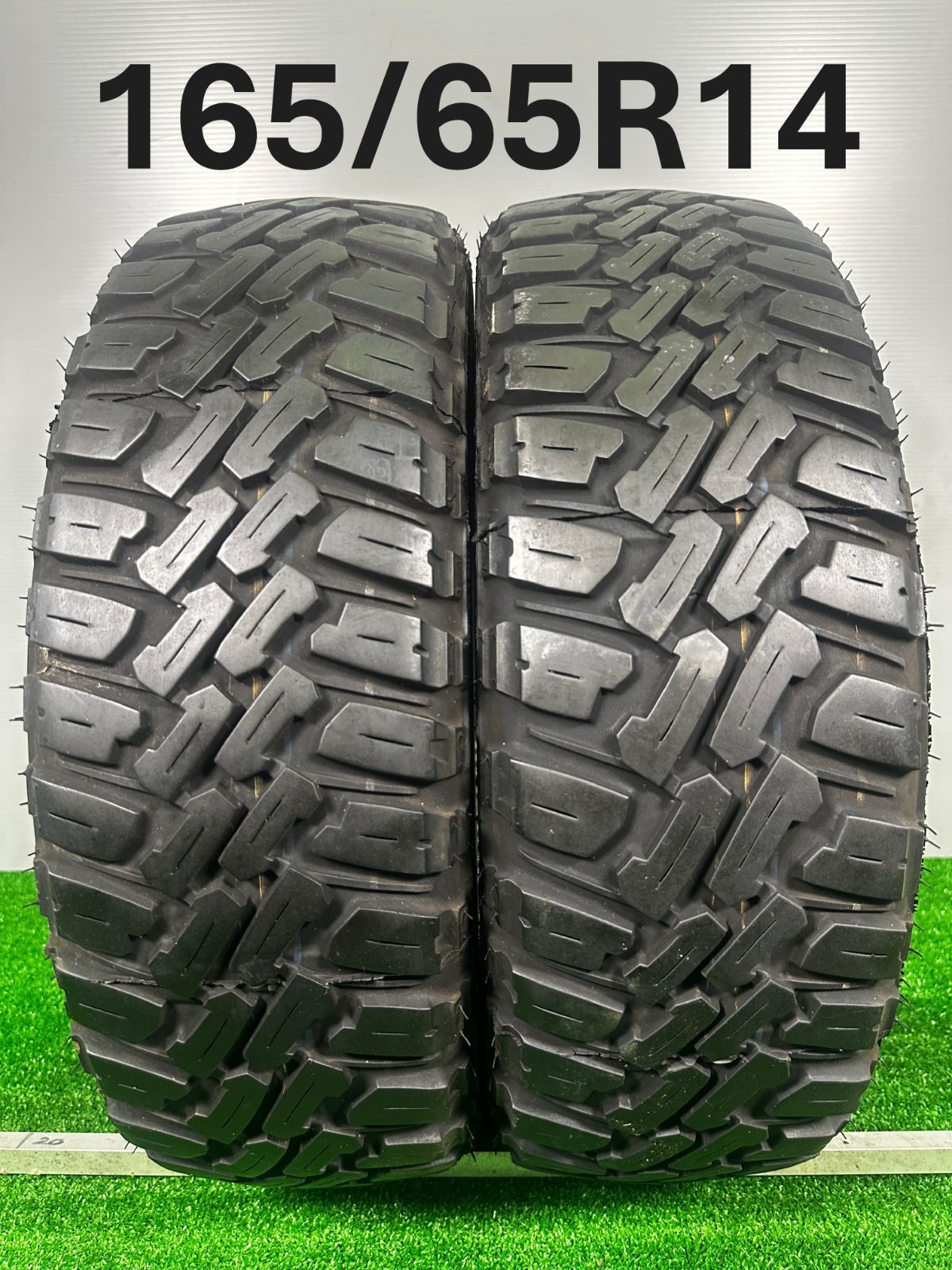 165|65R14 MUDSTAR RADIAL M|T年製 2本 夏タイヤ ノーマル TA083