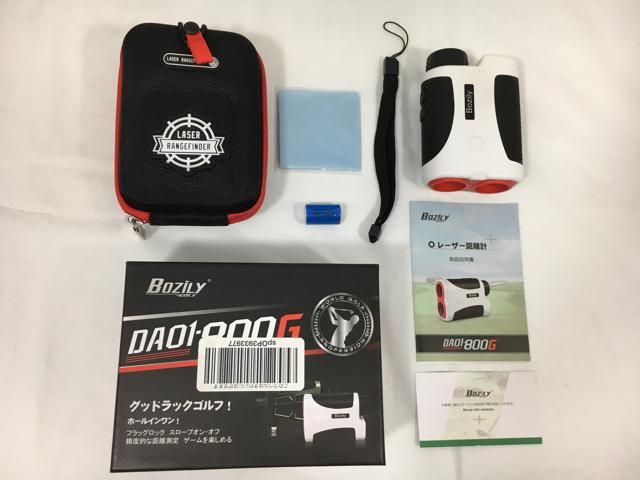 中古ゴルフ用品】【超美品】BoZily レーザー距離計 DA01-800G【14日間返品OK】 - メルカリ