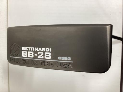 ベティナルディ BETTINARDI BB28 2025 シングルベンド 34インチ パター PT スチール フレックスその他 メンズ 男性用 右利き 右用 Bランク ゴルフクラブ