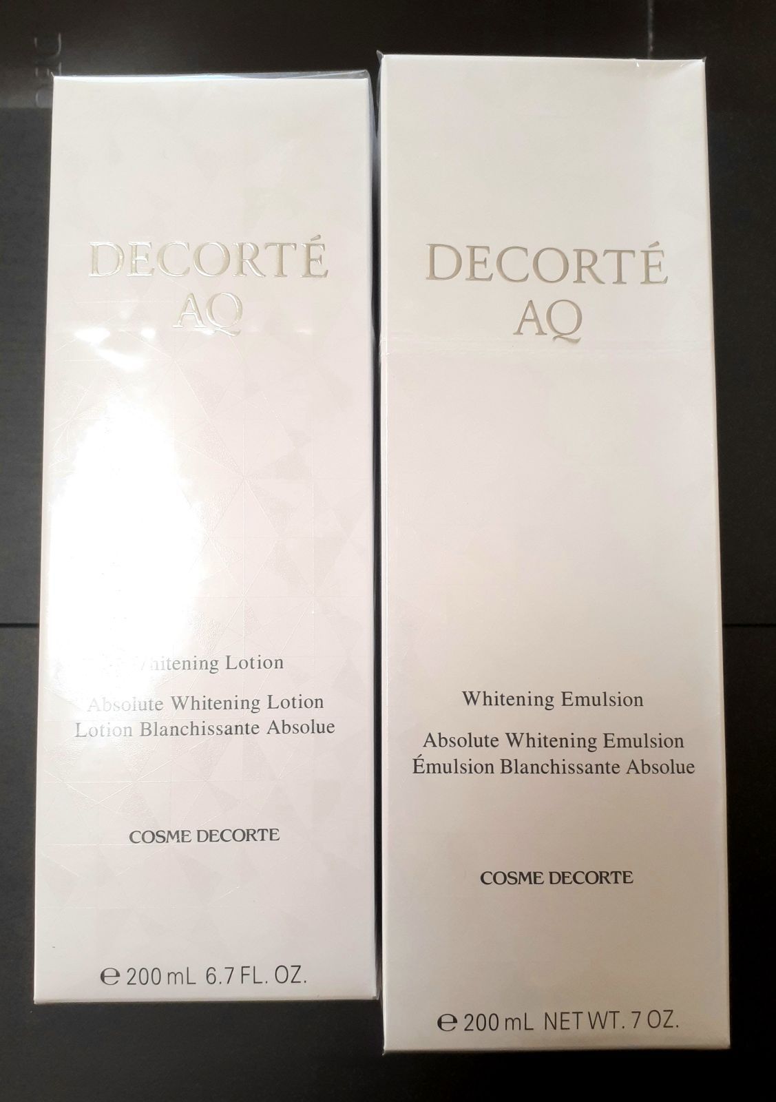 DECORTÉ AQ ホワイトニングエマルジョン 10本セット 200ml DECORTÉ AQ ホワイトニングエマルジョン 10本セット 200ml