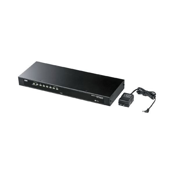 サンワサプライ PS|2 USB両対応パソコン自動切替器 8 1 SW-KVM8UP