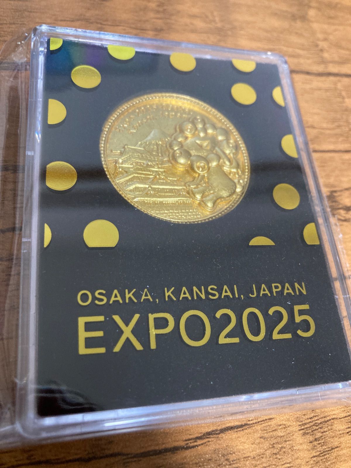 EXPO2025 大阪万博 記念メダル 金箔 ミャクミャク EXPO2025 大阪万博 記念メダル 金箔 ミャクミャク