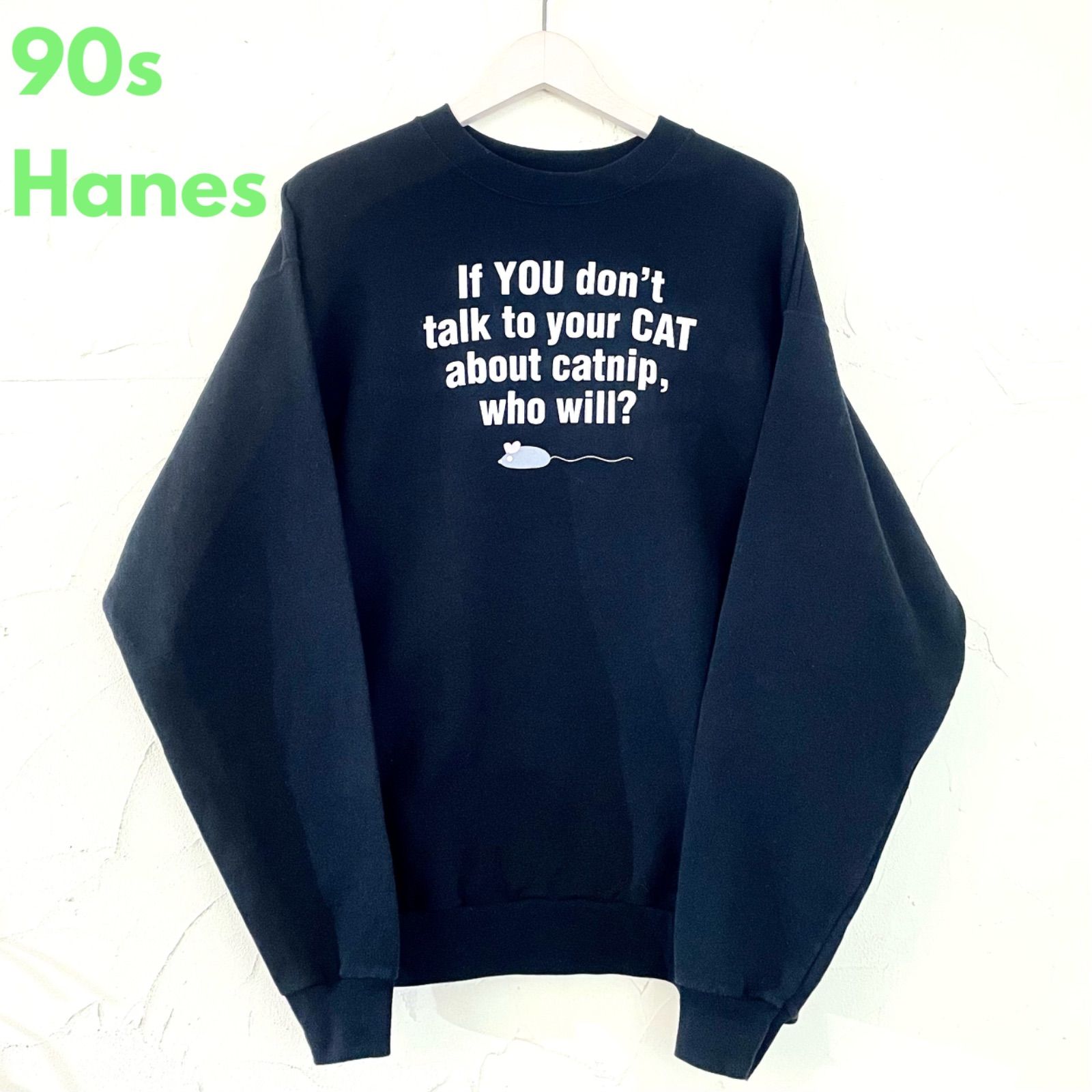 最も信頼できる メキシコ製 Hanesヘインズ 90s-00s スウェット 刺繍