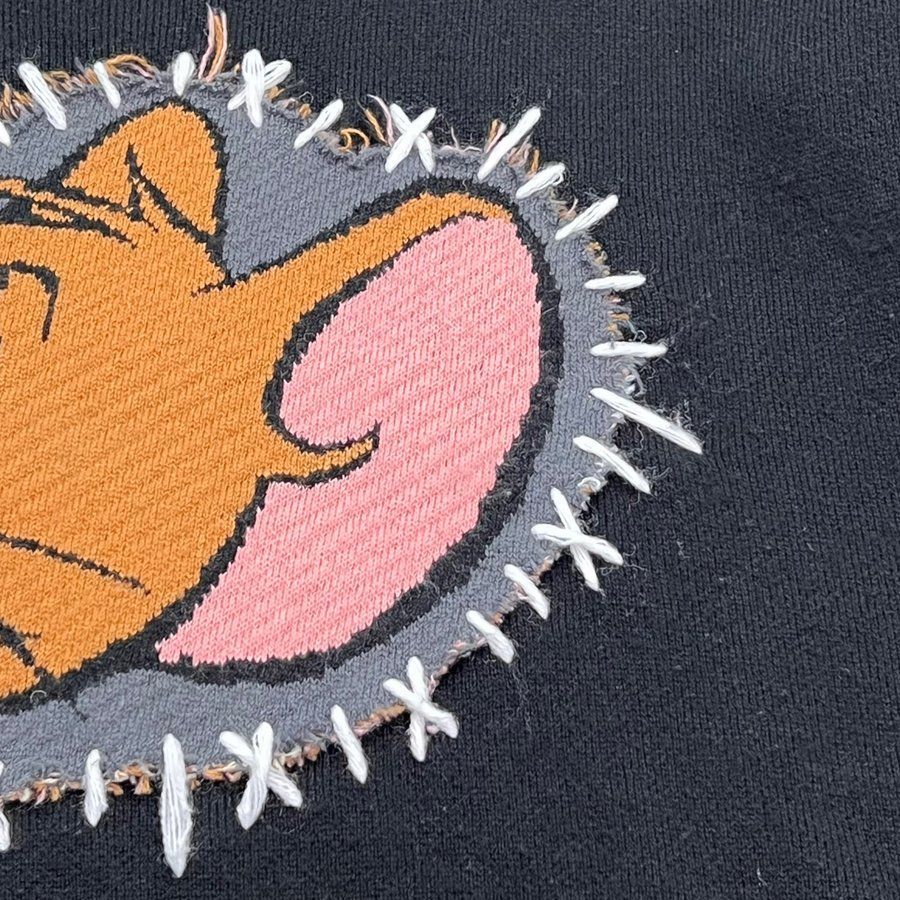 Candy stripper tom and jerry patch ニット 2