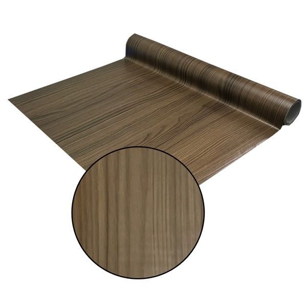 ウォジック 20m巻 リメイクシート 壁紙シール ウォールデコシートワイド60cm幅 ブラウンウッド柄 F7019