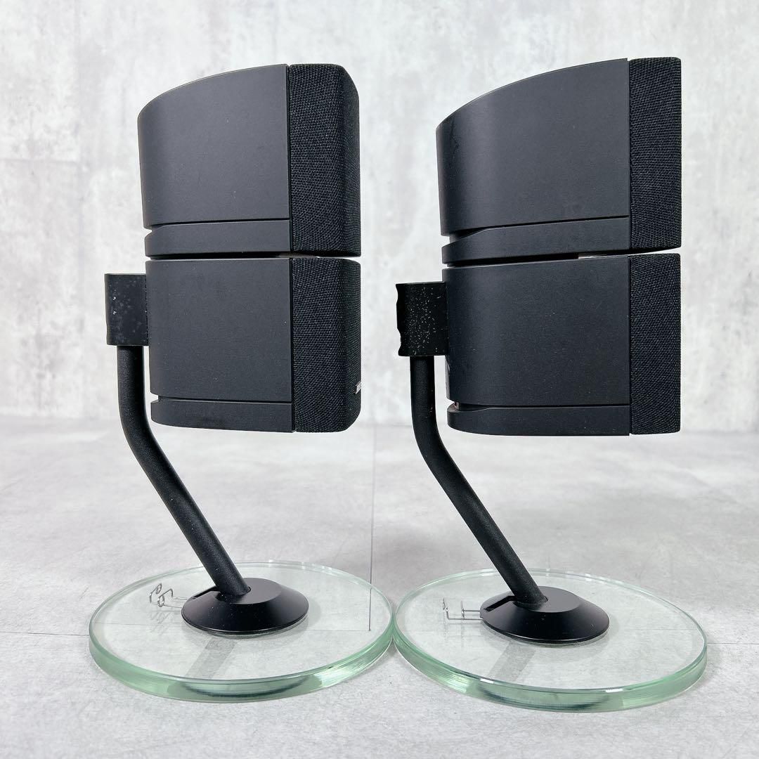 X845 BOSE AM-5Ⅲ ダブルキューブ サテライトスピーカー スタンド付 X845 BOSE AM-5Ⅲ ダブルキューブ サテライトスピーカー