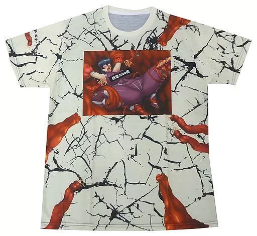 中古】衣類 感度3000倍 アサギ＆触手Tシャツ ホワイト Lサイズ 「対魔