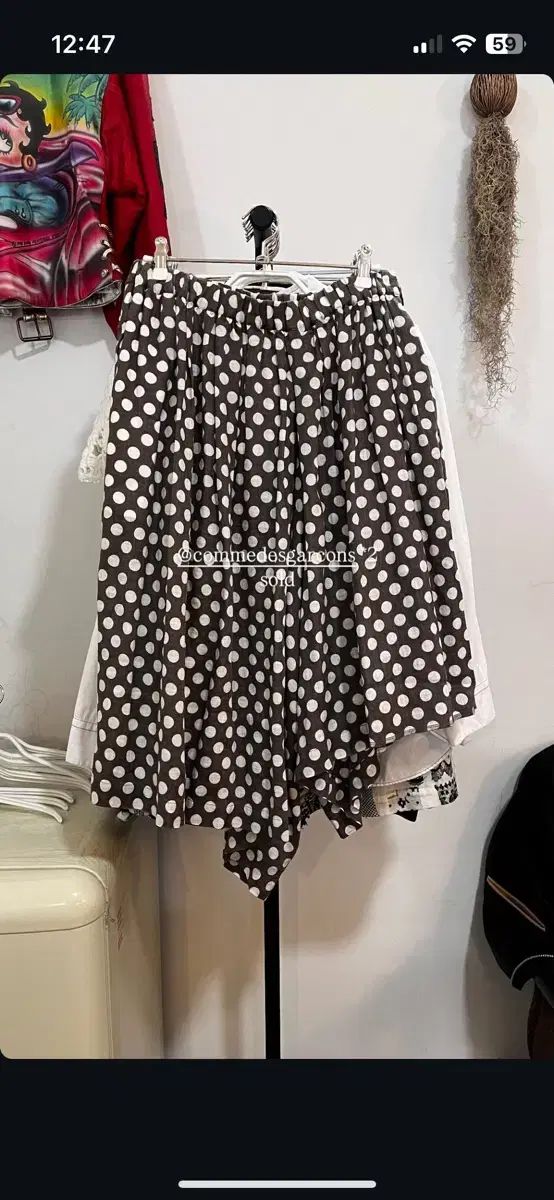 Comme des Garcons COMME des GARCONS コム デ ギャルソン ドット スカート