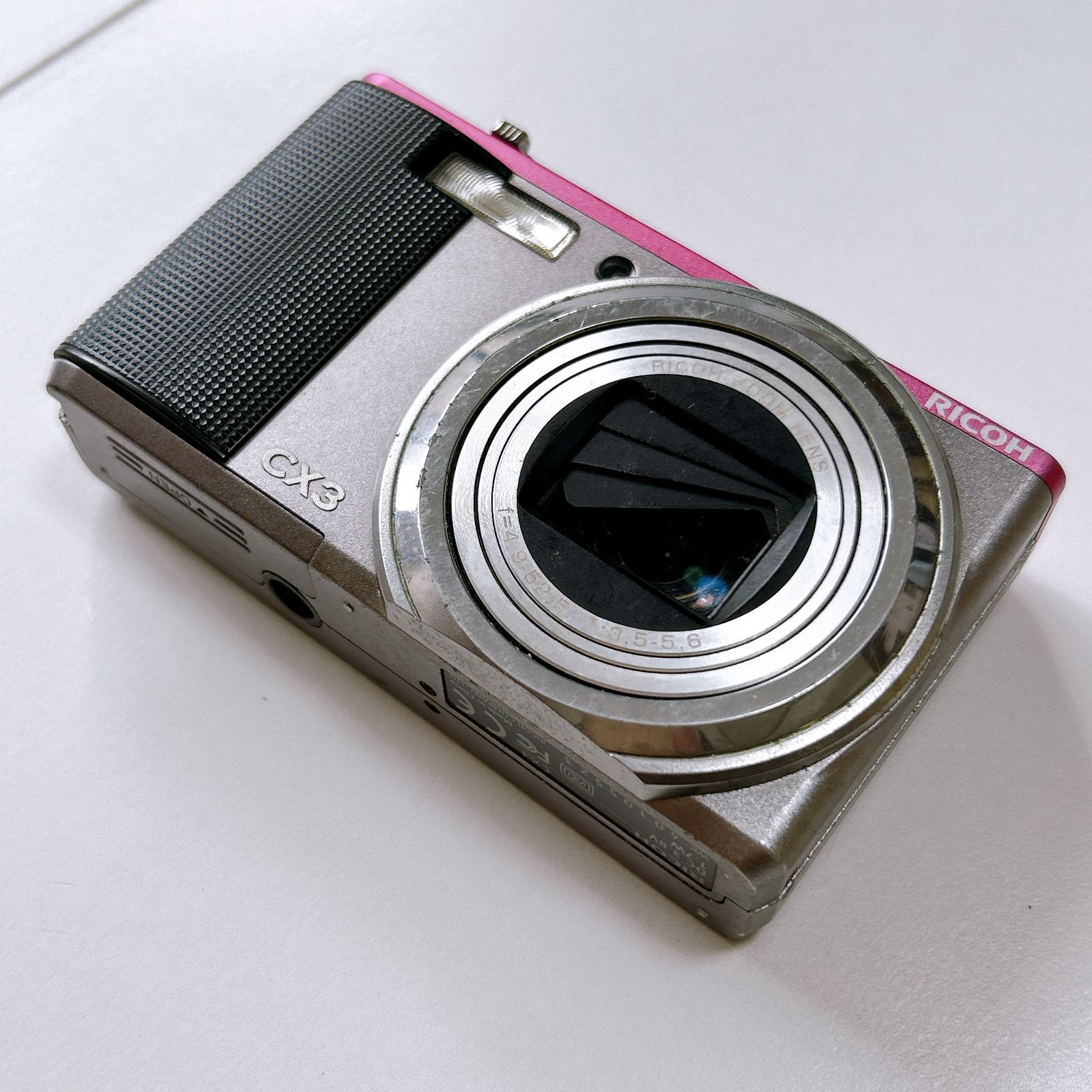 Ricoh CX3 コンパクトデジカメ 動作確認済 バッテリー・充電器付き