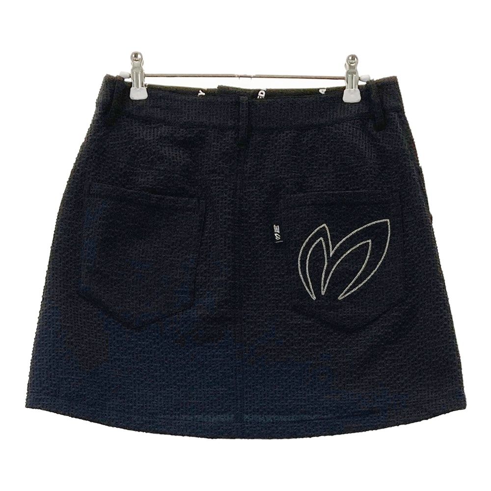 サイズ 1 MASTER BUNNY EDITION マスターバニーエディション スカート シアサッカー ネイビー系 240101447991 ゴルフウェア レディース ストスト