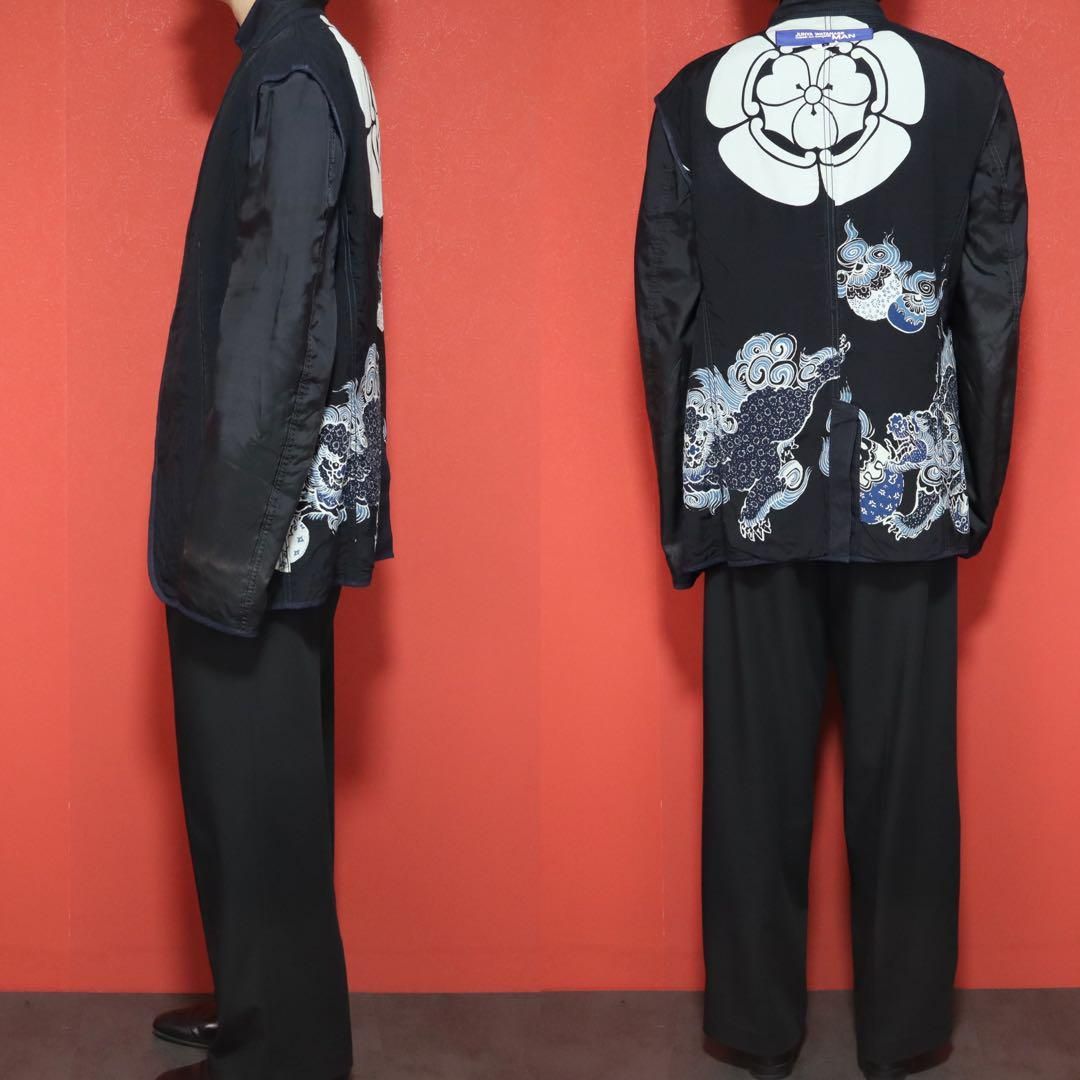 JUNYA WATANABE MAN 15SS コレクション 和柄 ジャケット - メルカリ