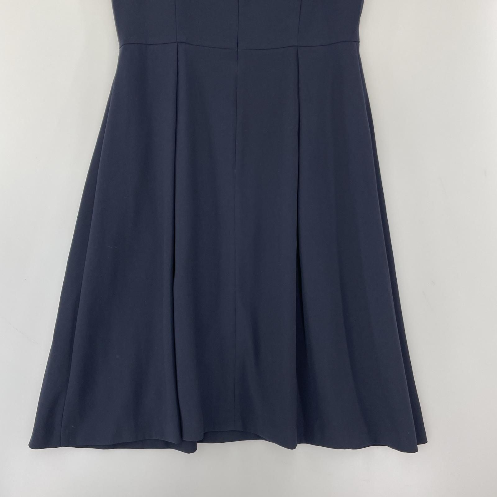 INDIVI インディヴィ ノースリーブ ツータックワンピース size36
