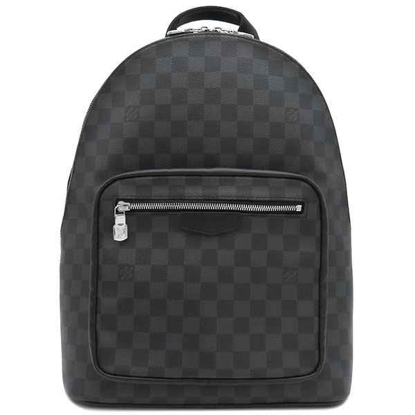 ルイヴィトン LOUIS VUITTON リュック・デイパック ジョッシュNV ダミエグラフィットキャンバス ブラック シルバー金具 黒 バックパック  N40365  RFID 【箱】【中古】