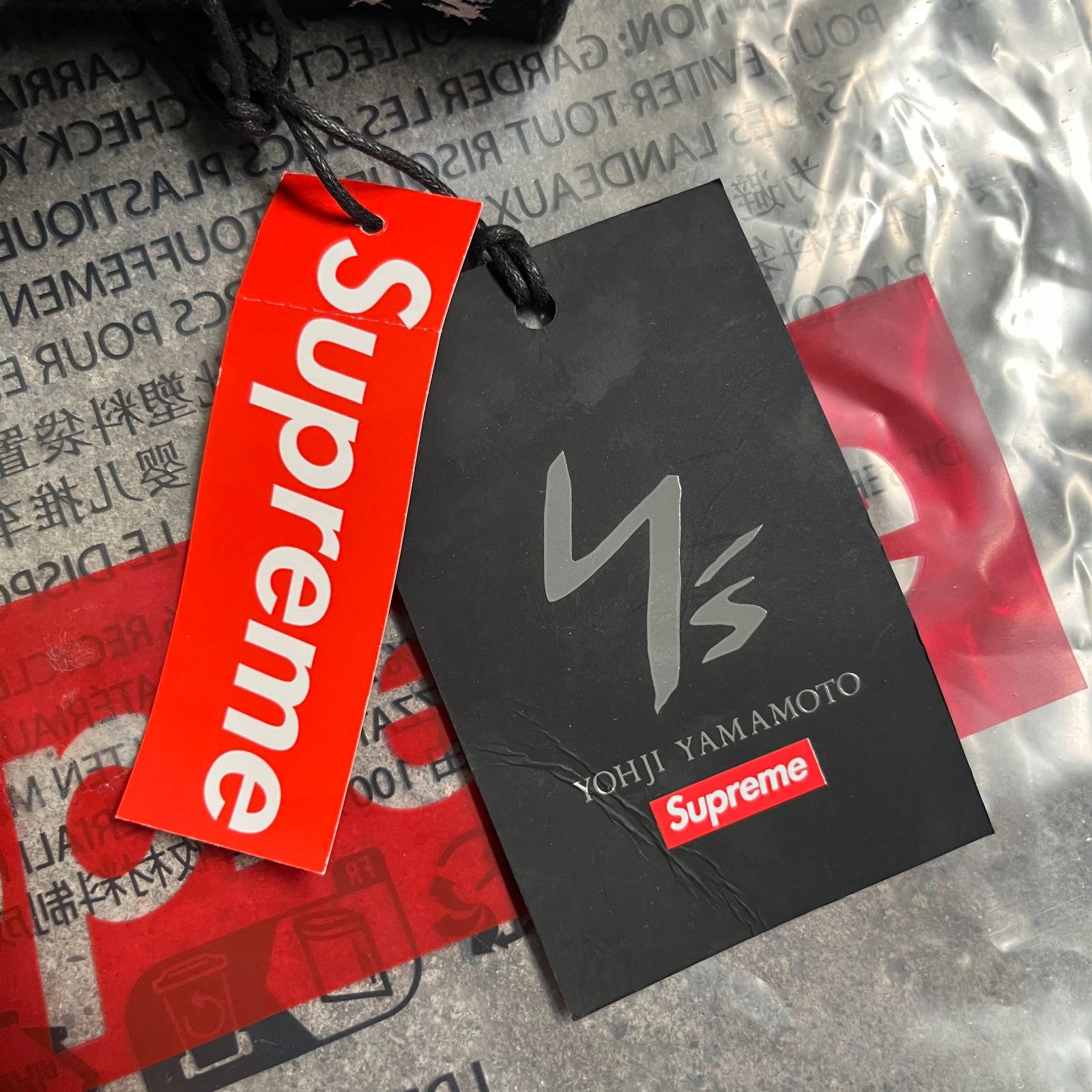 Y's × Supreme 25aw GROMMET 6-PANEL CAP WASHED BLACK ワイズ