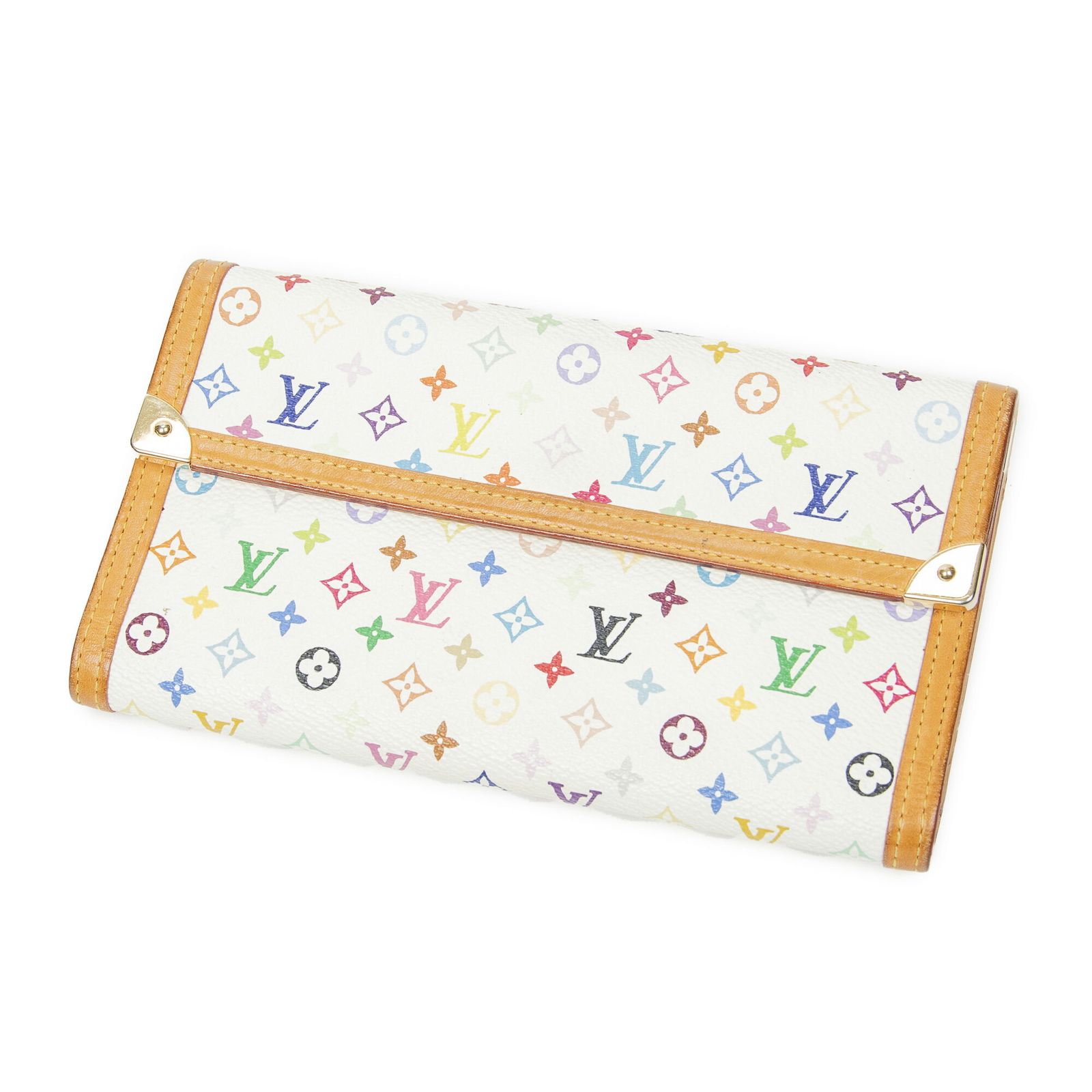 ルイヴィトン マルチカラー ポルトフォイユ インターナショナル LOUIS