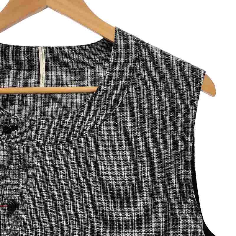 美品】 m's braque / エムズブラック | ASYMMETRY VEST