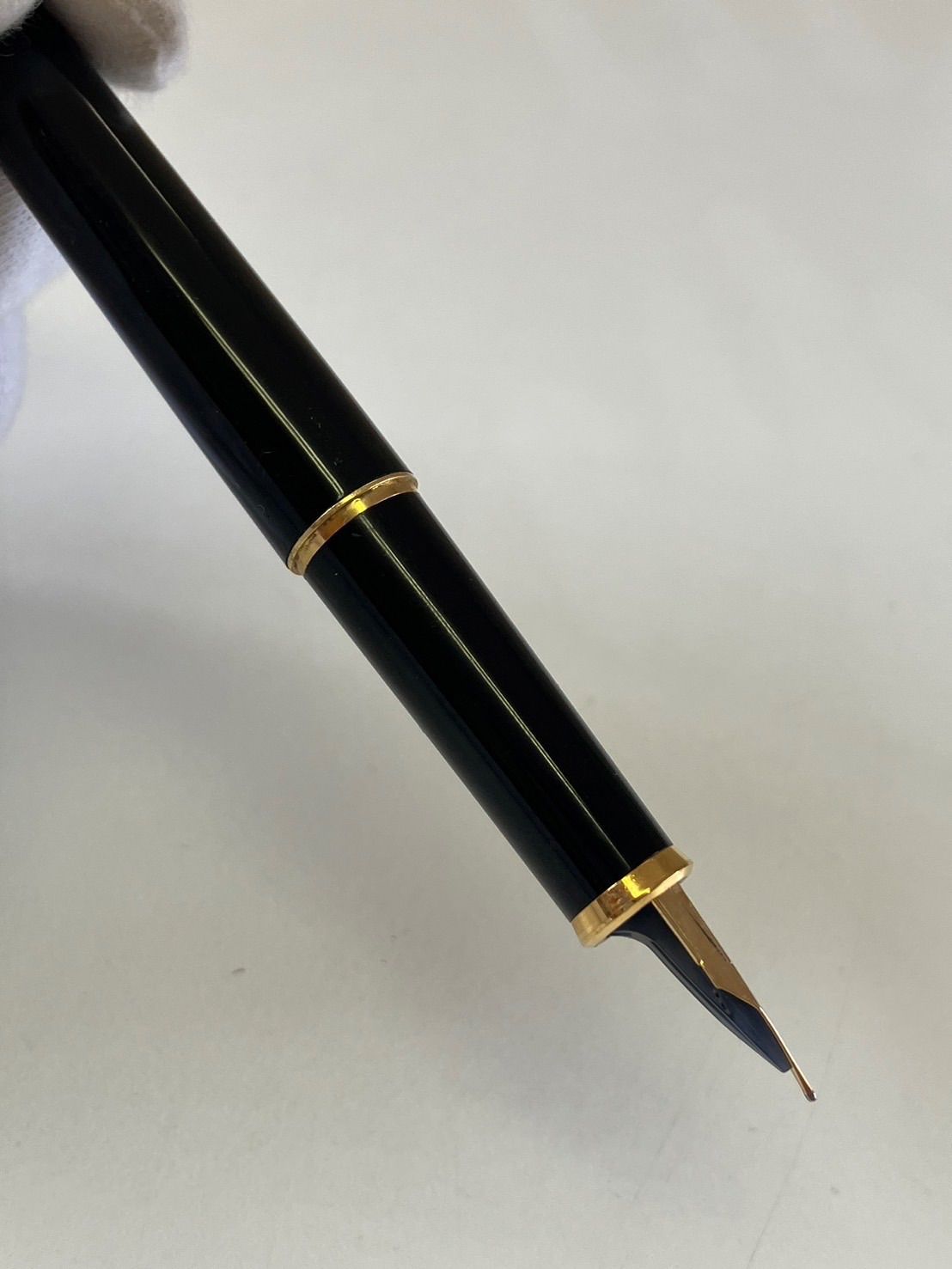 中古品】 PILOTパイロット 万年筆 ペン先 14K 585 M H988 ペン 事務