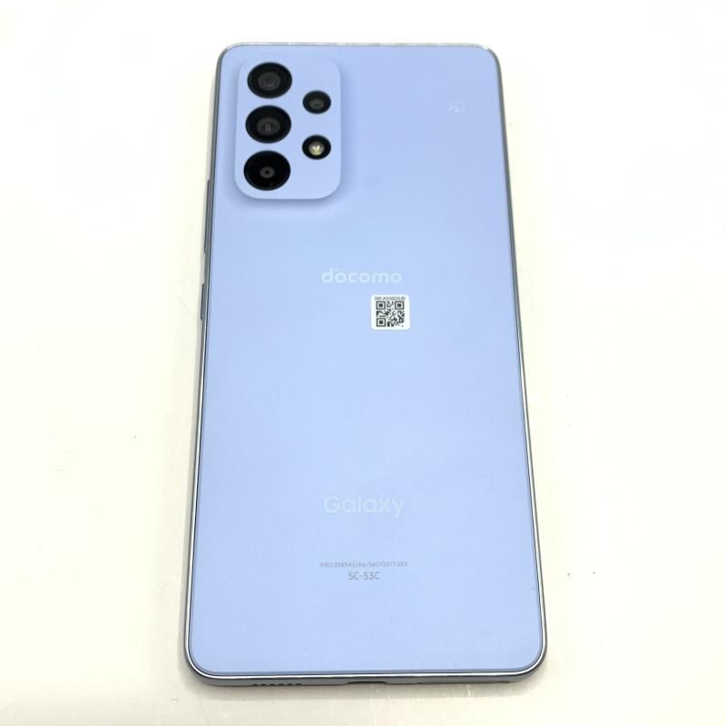 SIMフリー Galaxy A53 SC-53C オーサムブルー [サムソン][docomoモデル
