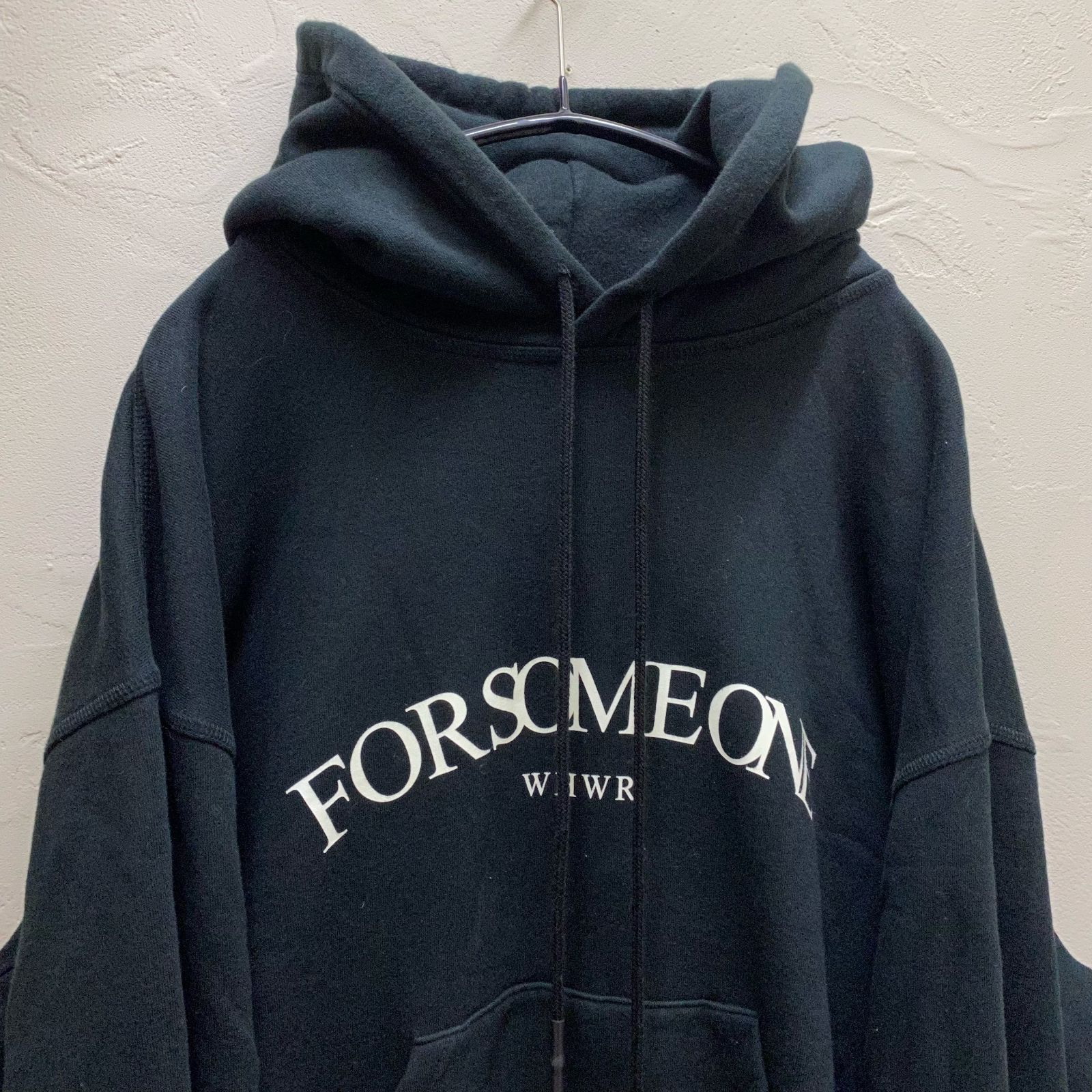 FORSOMEONE フォーサムワン FS HOODIE グラフィックプリント フーディ