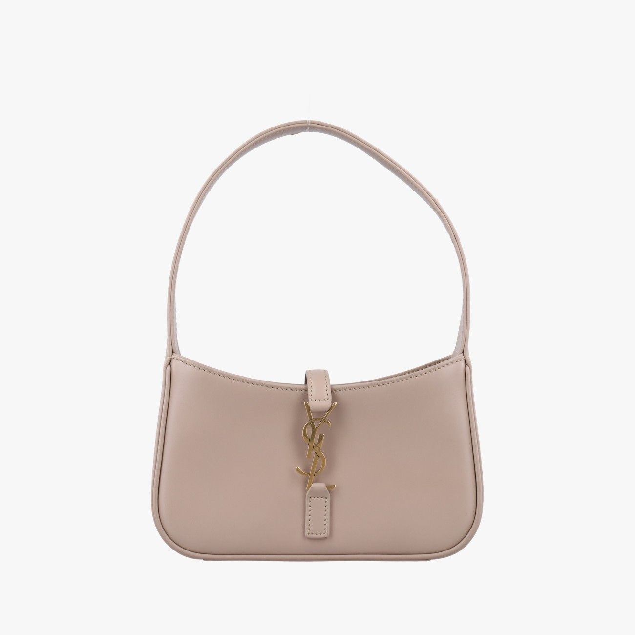 イヴサンローランYves Saint LaurentLE 5 a 7 ホーボー カーキ レザー 710318 YSL710318.0623