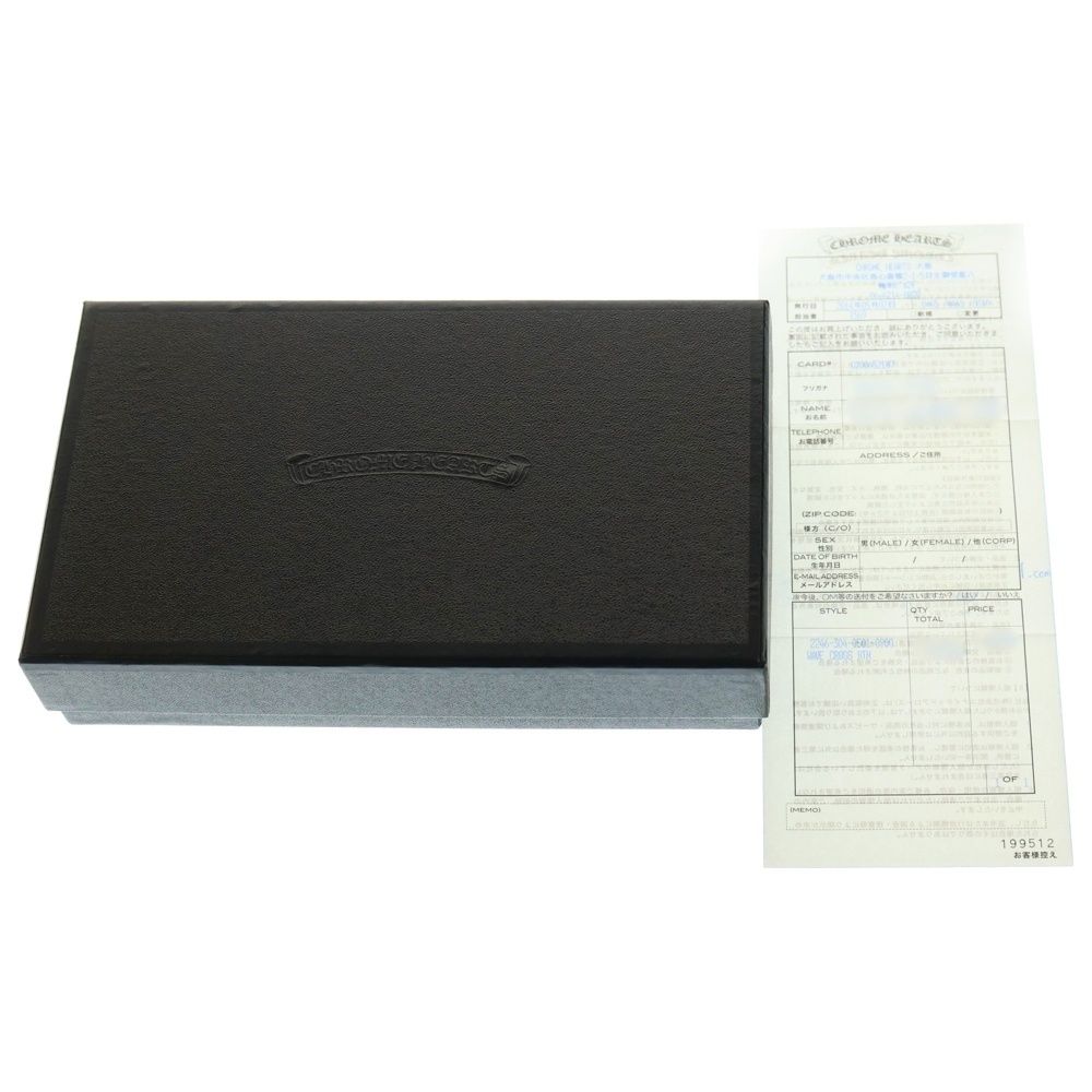 CHROME HEARTS (クロムハーツ) WAVE ウェーブ レザーウォレット 財布  