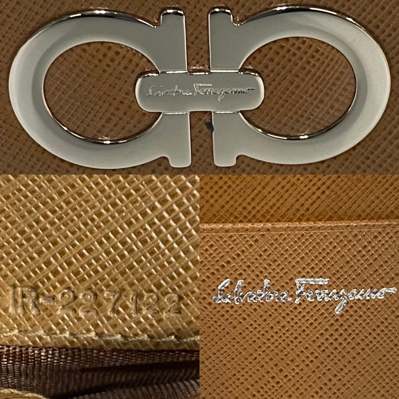 極 美品 Salvatore Ferragamo サルヴァトーレフェラガモ