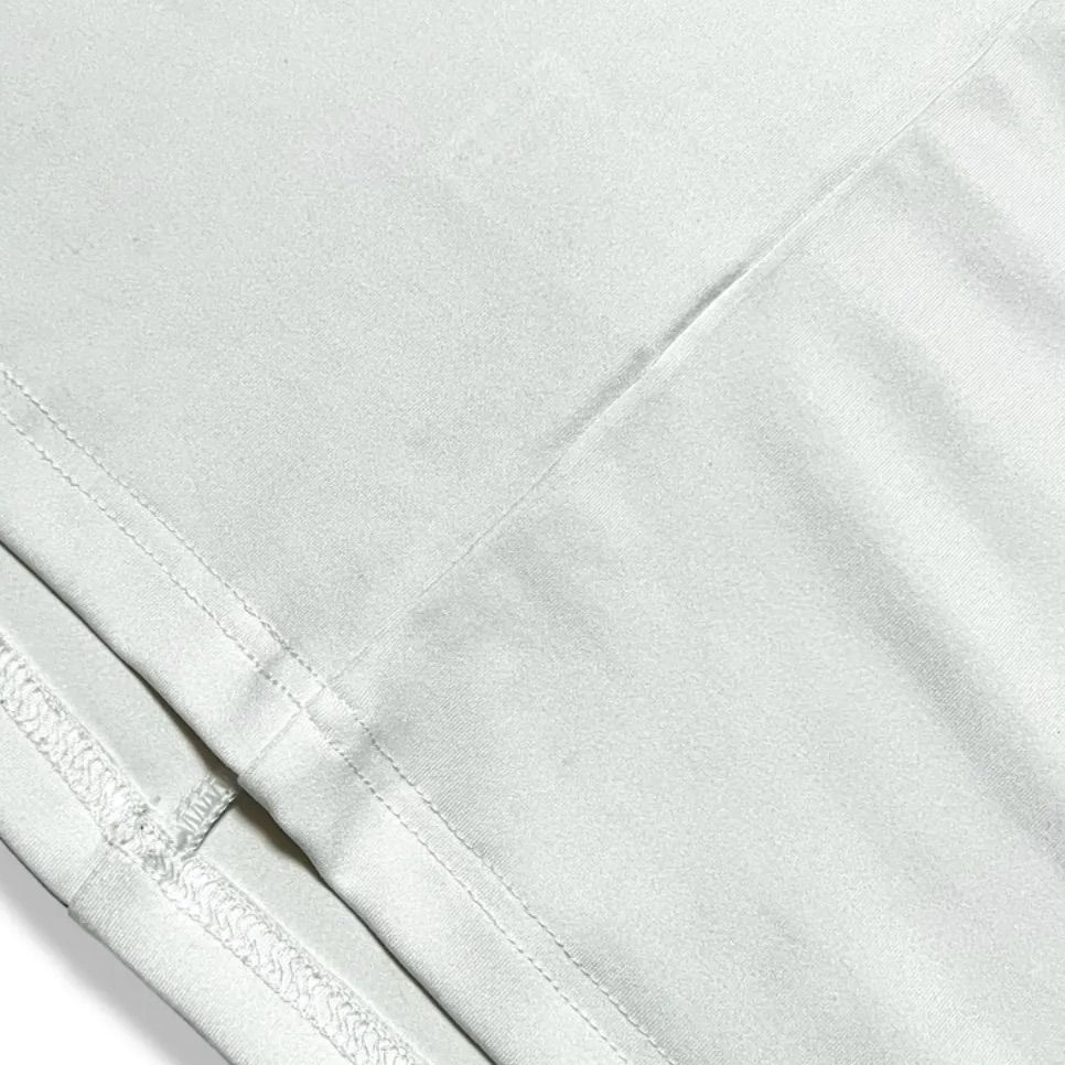 メンズ RUSSELUNO モックネックシャツ サイズ6 ホワイト 2022 ドライ