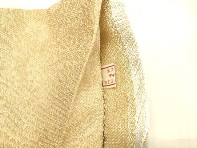 平和屋着物●六通柄袋帯　華飾　金銀糸　正絹　逸品　DAAX8715cm 平和屋着物○六通柄袋帯 華飾 金銀糸 正絹 逸品 DAAX8715cm