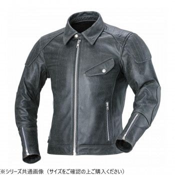 NANKAI レザージャケット RDJ-32 M ブラック NANKAI シングル