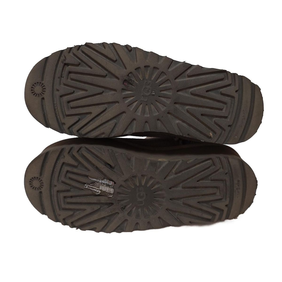 UGG アグ ショートブーツ 24 レディース ニューメル プラットフォーム チェルシー 1134526 グレー サイドゴア KIN-KAAI_COM