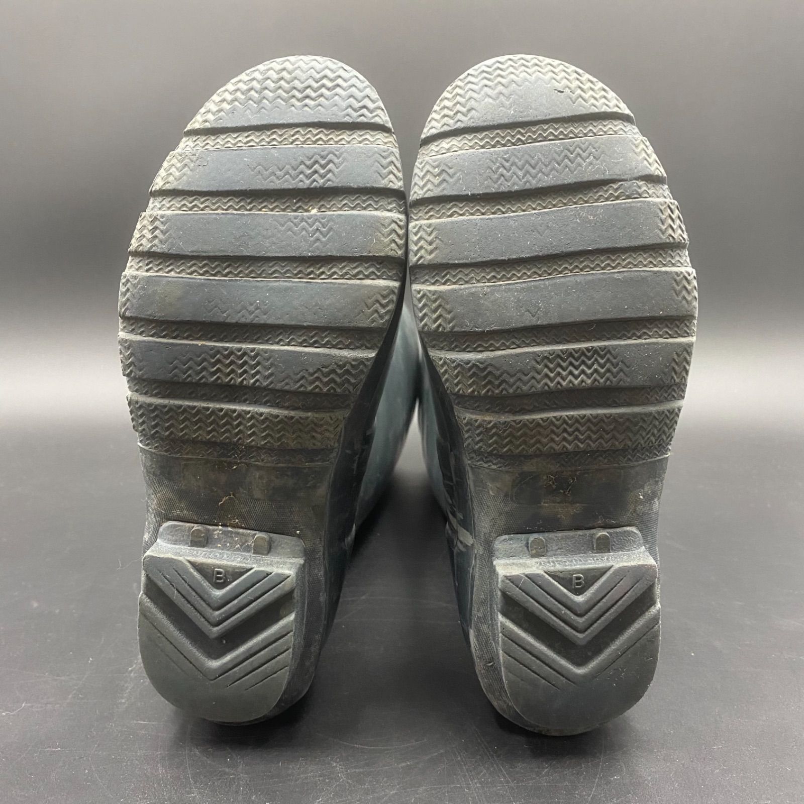 27 HUNTER ハンター レインブーツ ブラック 長靴 23cm UK4