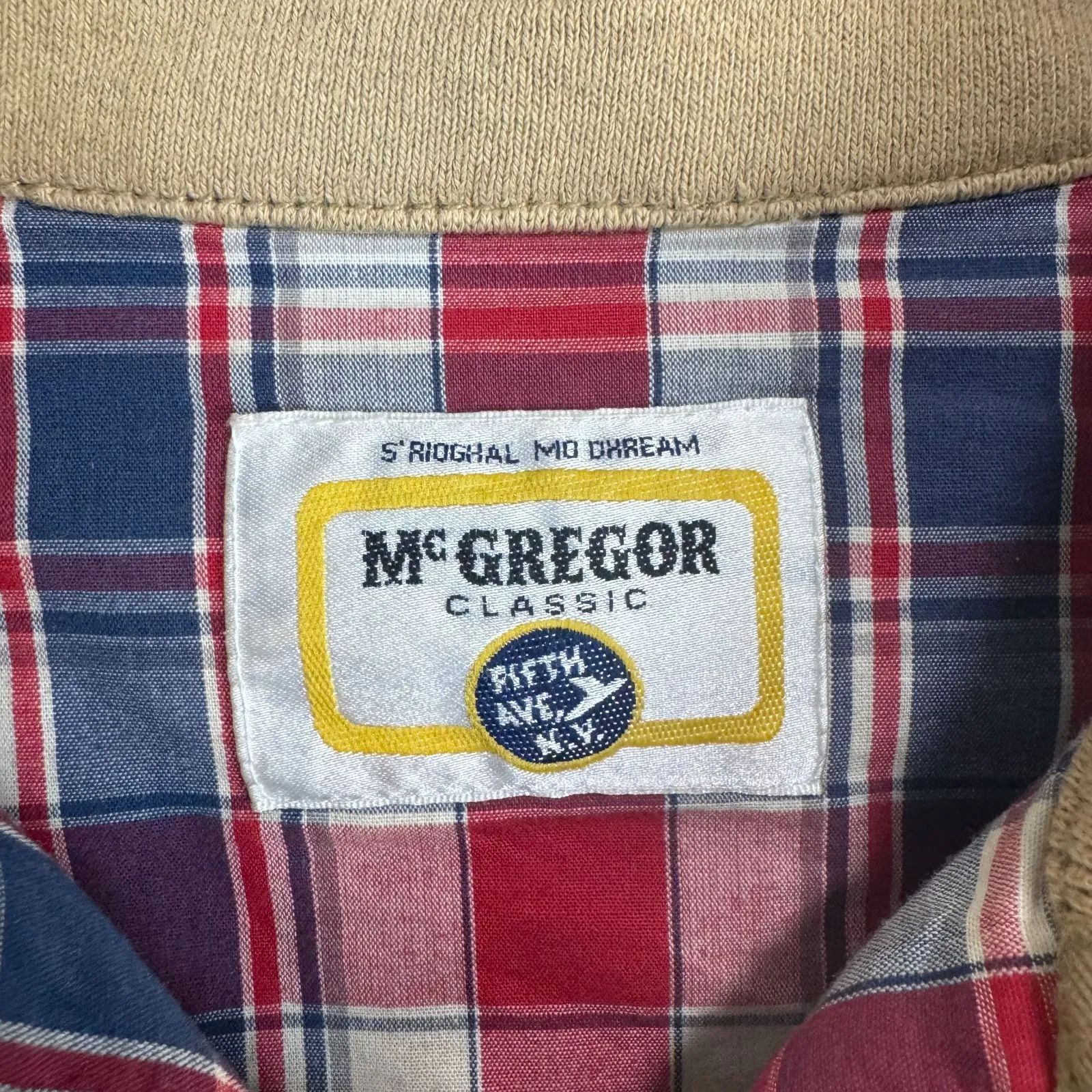 McGREGOR マクレガー ドリズラー ジャケット　スィングトップ　アメカジ McGREGOR マクレガー ドリズラー ジャケット スィングトップ アメカジ