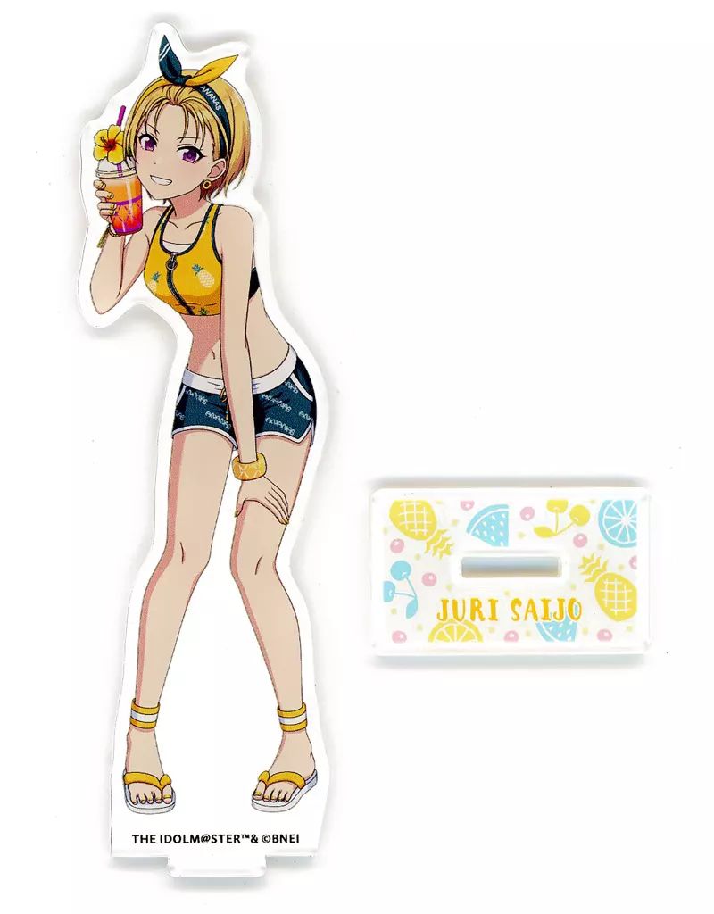 くじ引き堂 シャニマス 西城樹里 アクリルスタンド 中古】アクリル