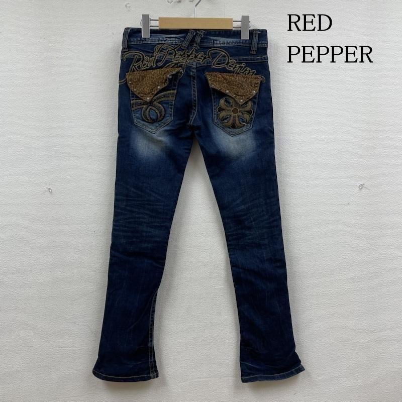 【限定セール！】 RED PEPPER レッドペッパー パンツ デニム、ジーンズ フレア パンツ