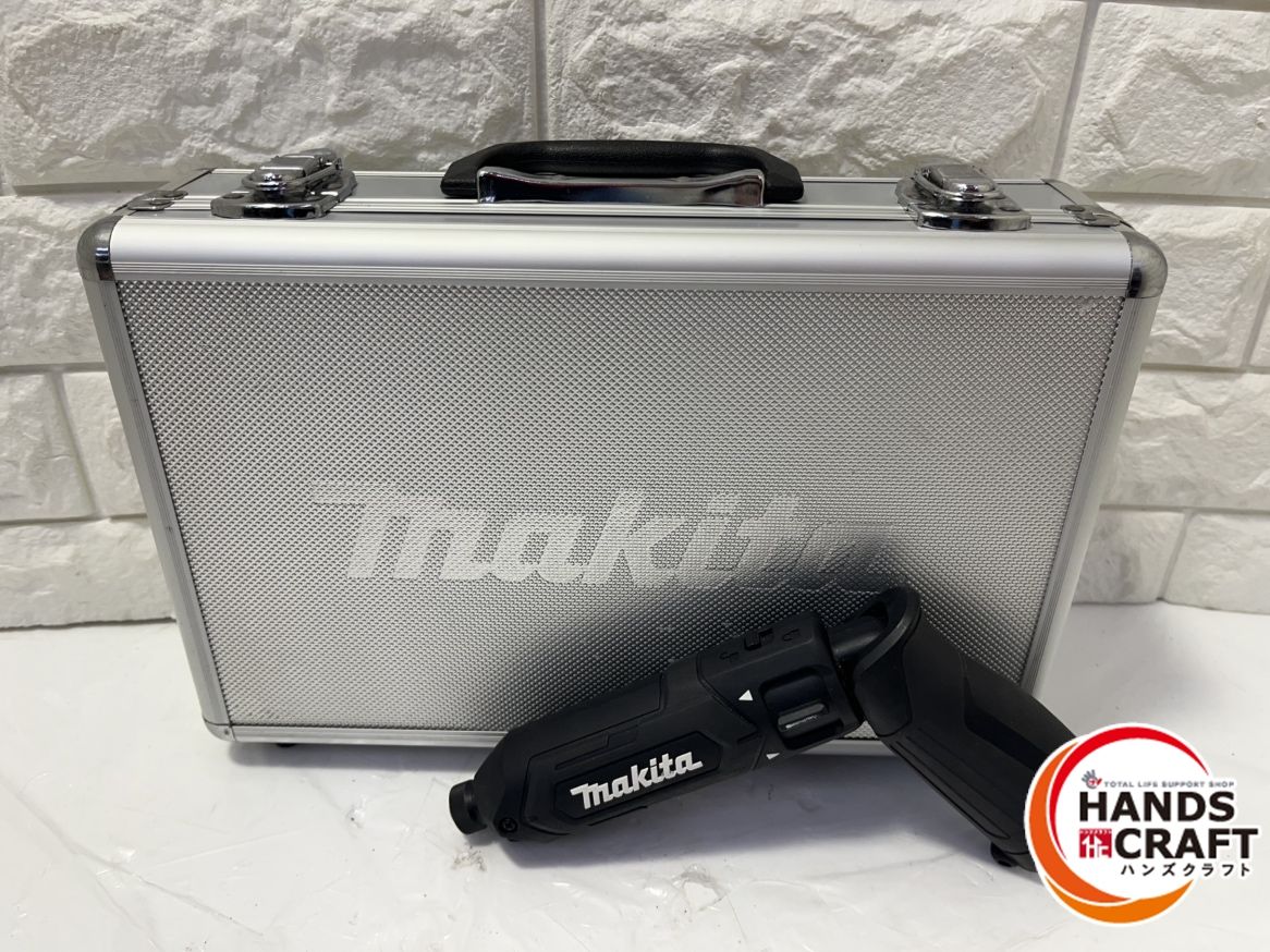 ▽ マキタ TD022DSHXB 充電式インパクトドライバ 7.2V 充電器×1 バッテリー×2 ケース付