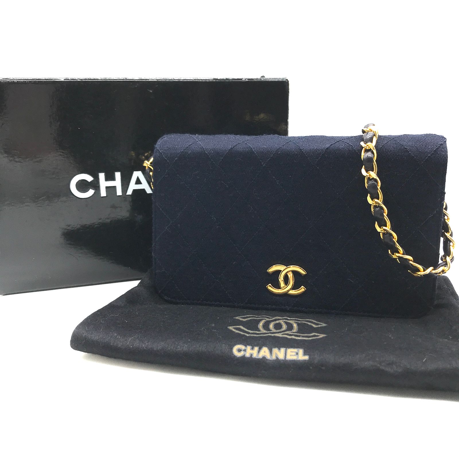 CHANEL シャネル ココマーク ミニ マトラッセ コットンジャージ