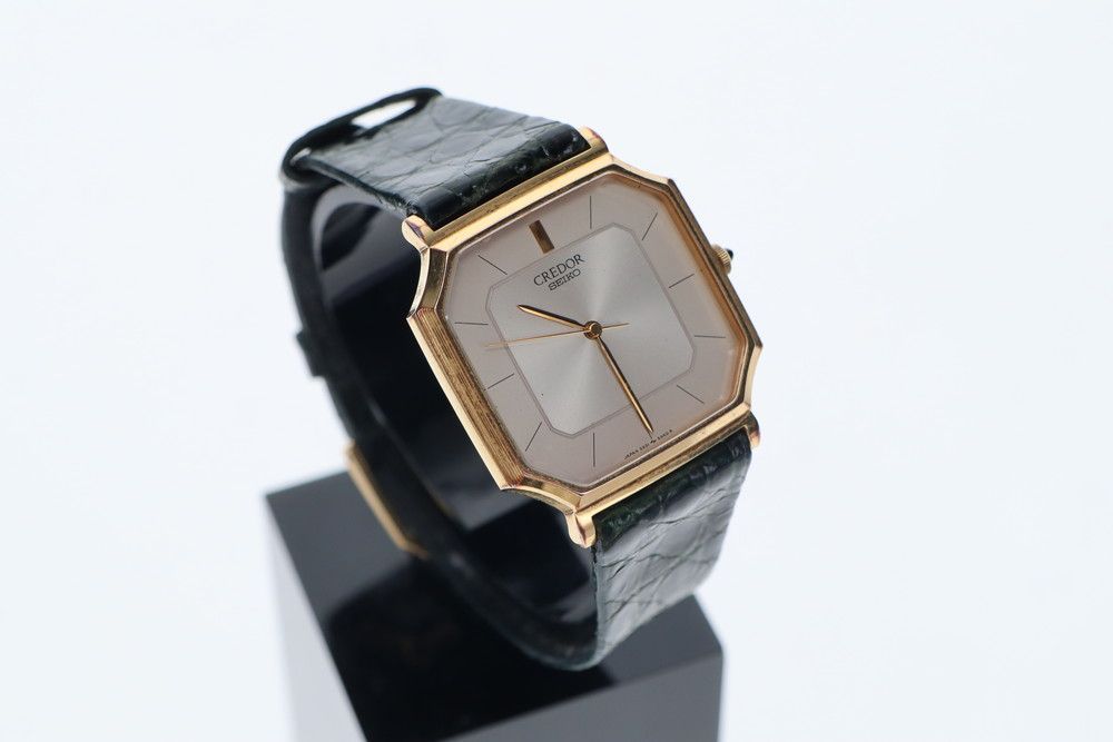 ●SEIKO CREDOR セイコー クレドール 5931-5410 14K ゴールド文字盤 腕時計