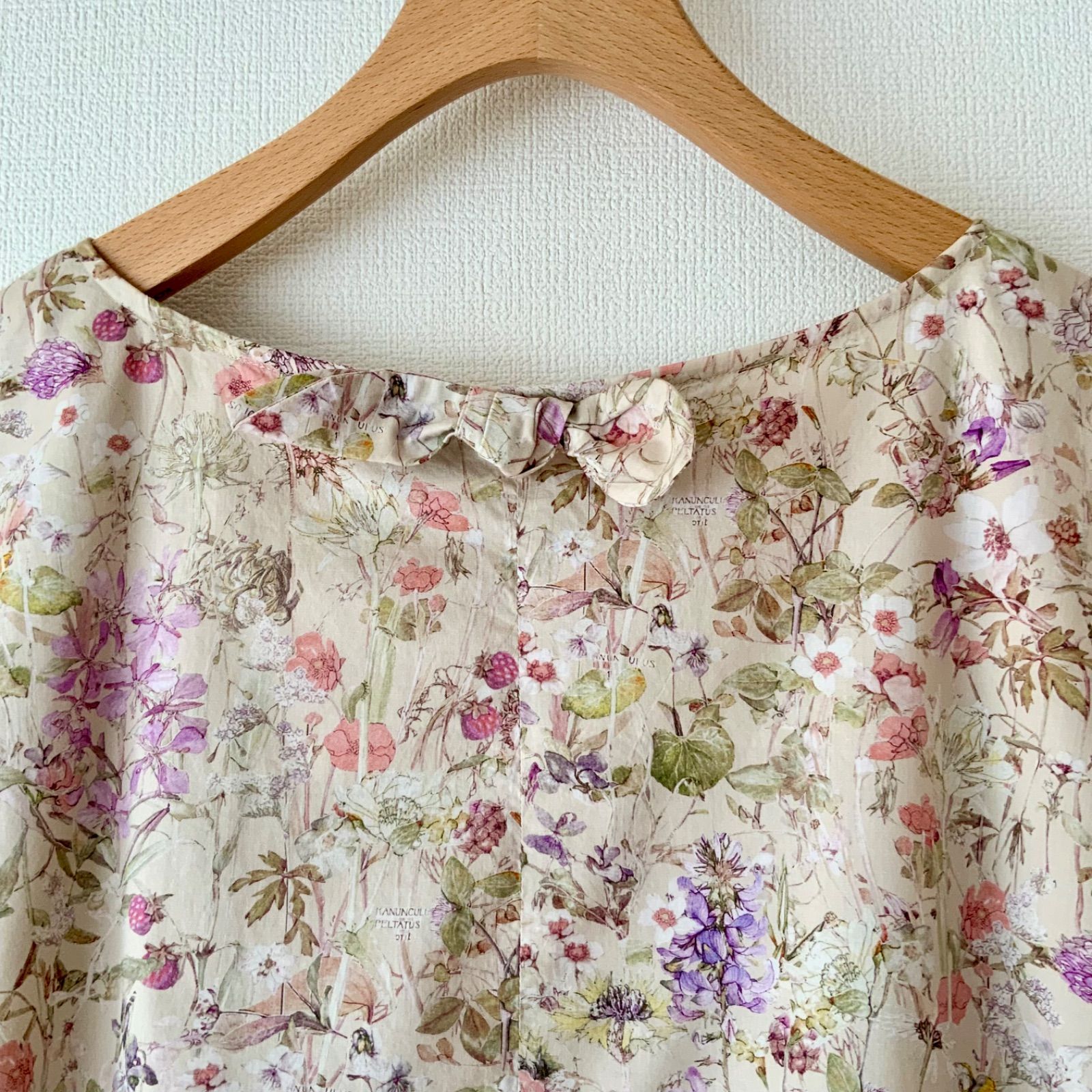 ☆美品☆【anatelier アナトリエ】リバティ ブラウス Wild