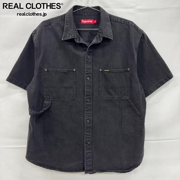 Supreme|シュプリーム 24SS Denim Painter Shirt|ルーズフィット ペインター デニム デニムシャツ|半袖シャツ|L