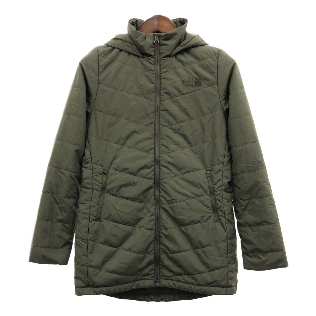 【中古】 ノースフェイス FACE NORTH THE 中綿 ジャケット ハーフコート 女性用