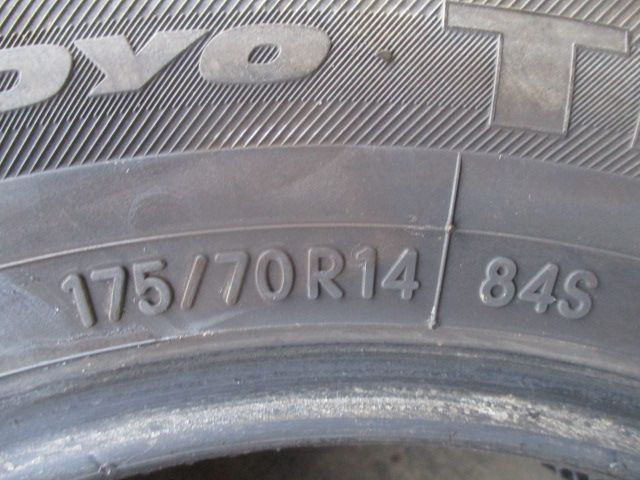 T205-23 ラジアルタイヤ トーヨー TEO plus 175/70R14 2017年 4本 